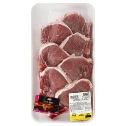 Market District Pork Loin, Center Cut, Rib Eye Chop, Value Pack