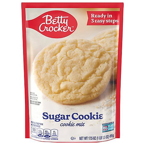 slide 1 of 1, Betty Crocker Cookie Mix Sugar Cookie- 17.5 oz, 17.5 oz