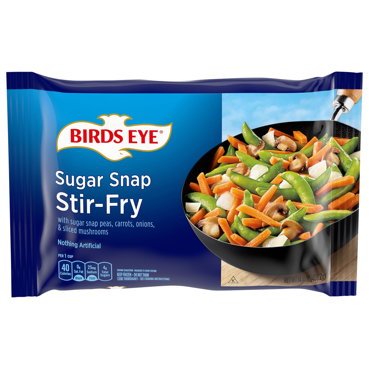 slide 1 of 1, Birds Eye Sugar Snap Stir Fry 14.4 oz, 16 oz