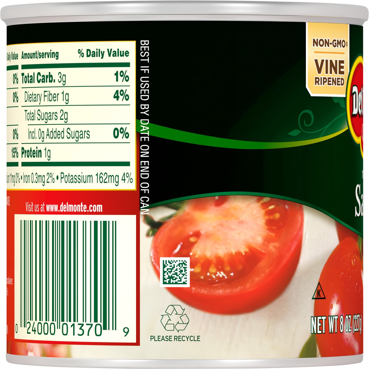 slide 4 of 7, Del Monte Tomato Sauce (Can), 1 ct