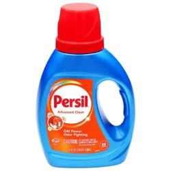 Persil Advanced Clean Oxi+Odor Power Liquid Laundry Detergent, 34 fl oz, 20 Loads