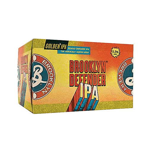 slide 1 of 1, Brooklyn Brewery Defender IPA, 6 ct