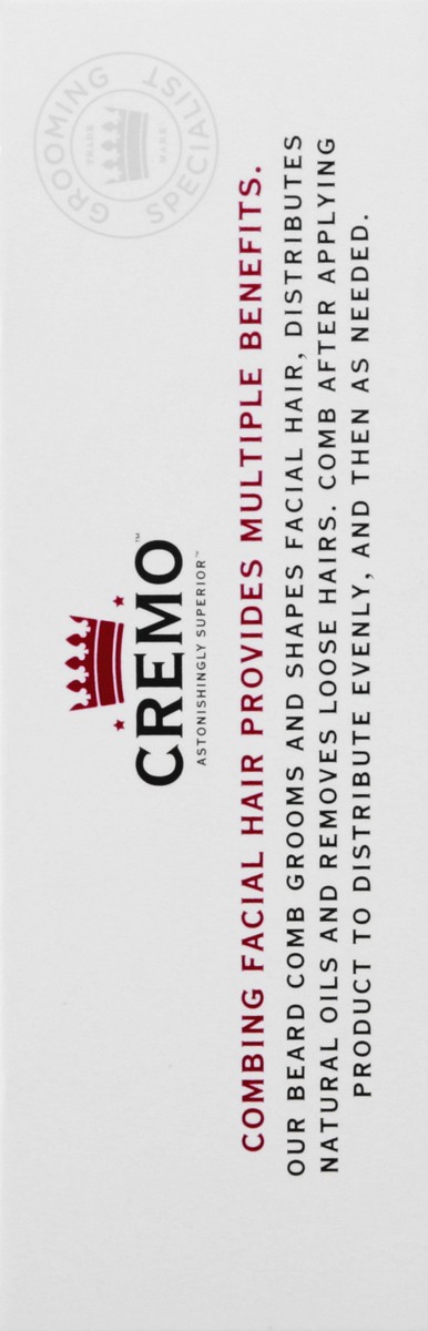 slide 6 of 9, Cremo All Natural Beard Comb 1 ea, 1 ct