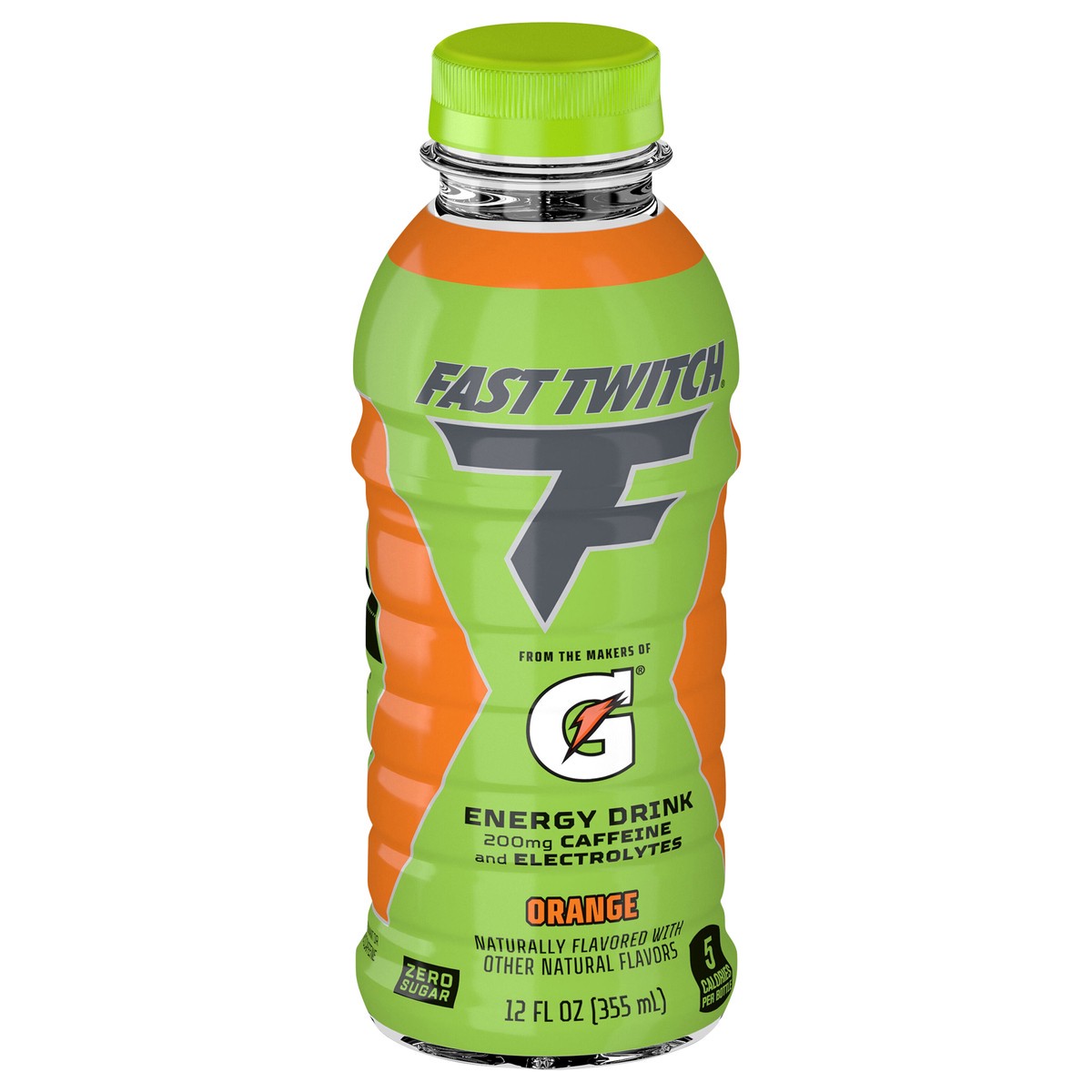 slide 3 of 4, Fast Twitch Energy Drink Orange- 12 fl oz, 12 fl oz