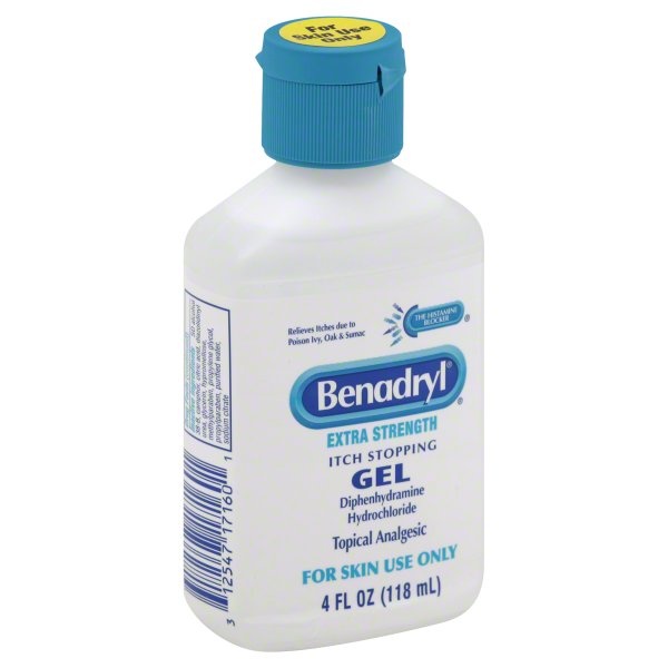 slide 1 of 6, Benadryl Itch Stopping Gel 4 oz, 4 oz