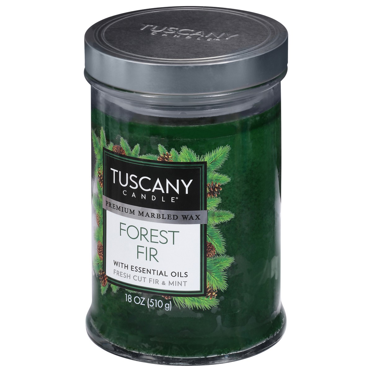 slide 8 of 9, Tuscany Candle Forest Fir Candle with Essential Oils 1 ea, 1 ct