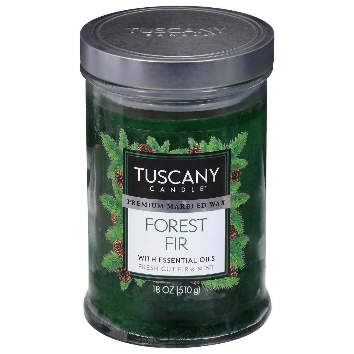 slide 1 of 9, Tuscany Candle Forest Fir Candle with Essential Oils 1 ea, 1 ct