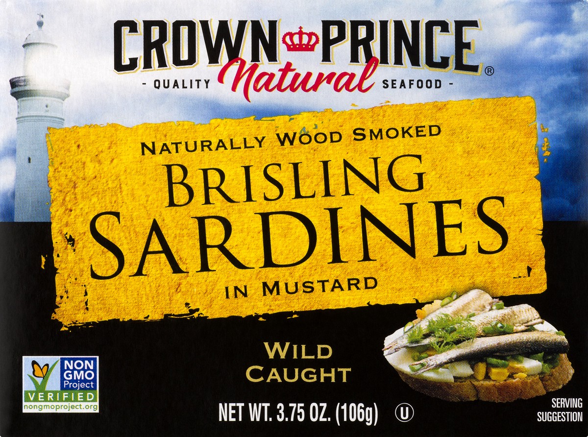 slide 6 of 9, Crown Prince Sardines 3.75 oz, 3.75 oz