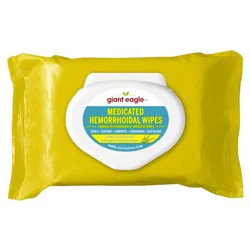 Giant Eagle Hemorrhoid Medicated Wipes Aloe