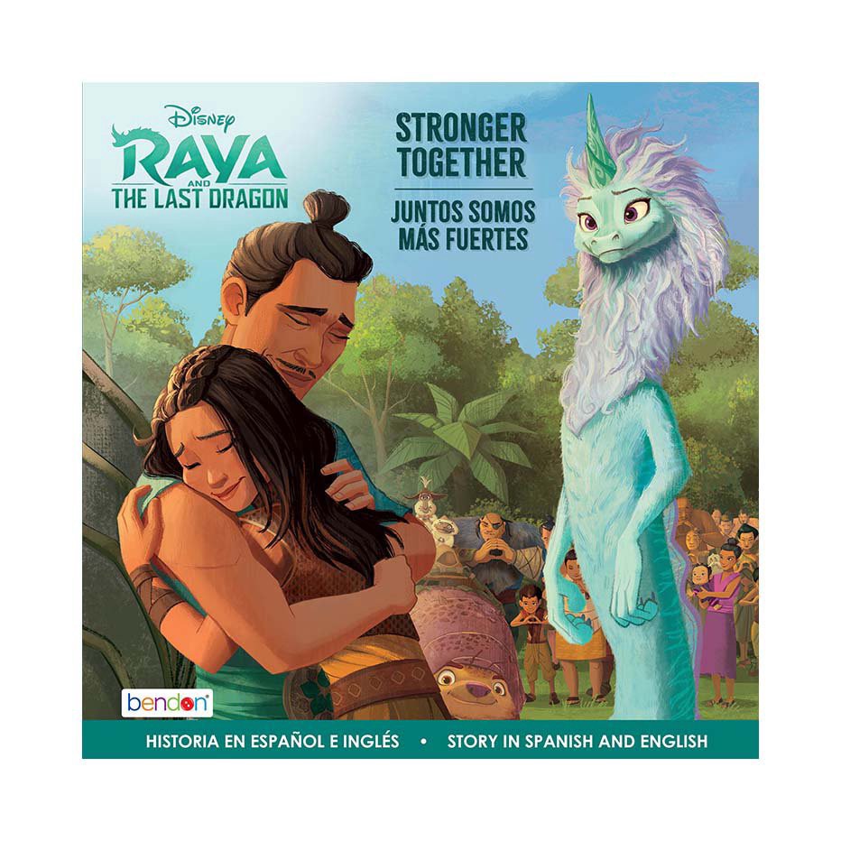 slide 1 of 1, Bendon Disney Raya & The Last Dragon Stronger Together, Bilingual, 1 ct