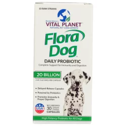 Vital Planet Probiotic Flora Dog Capsules