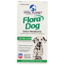 Vital Planet Probiotic Flora Dog Capsules