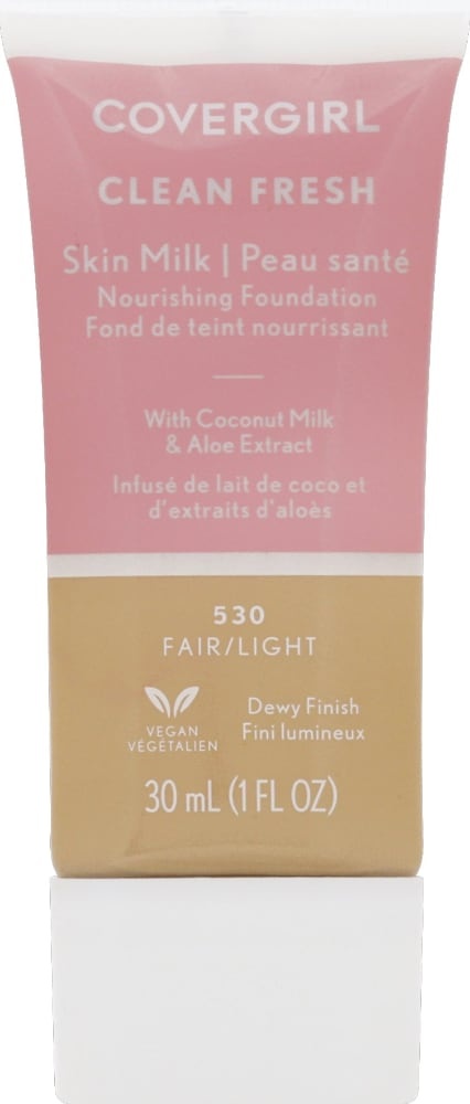 slide 1 of 1, Covergirl Clean Fair Light, 1 oz