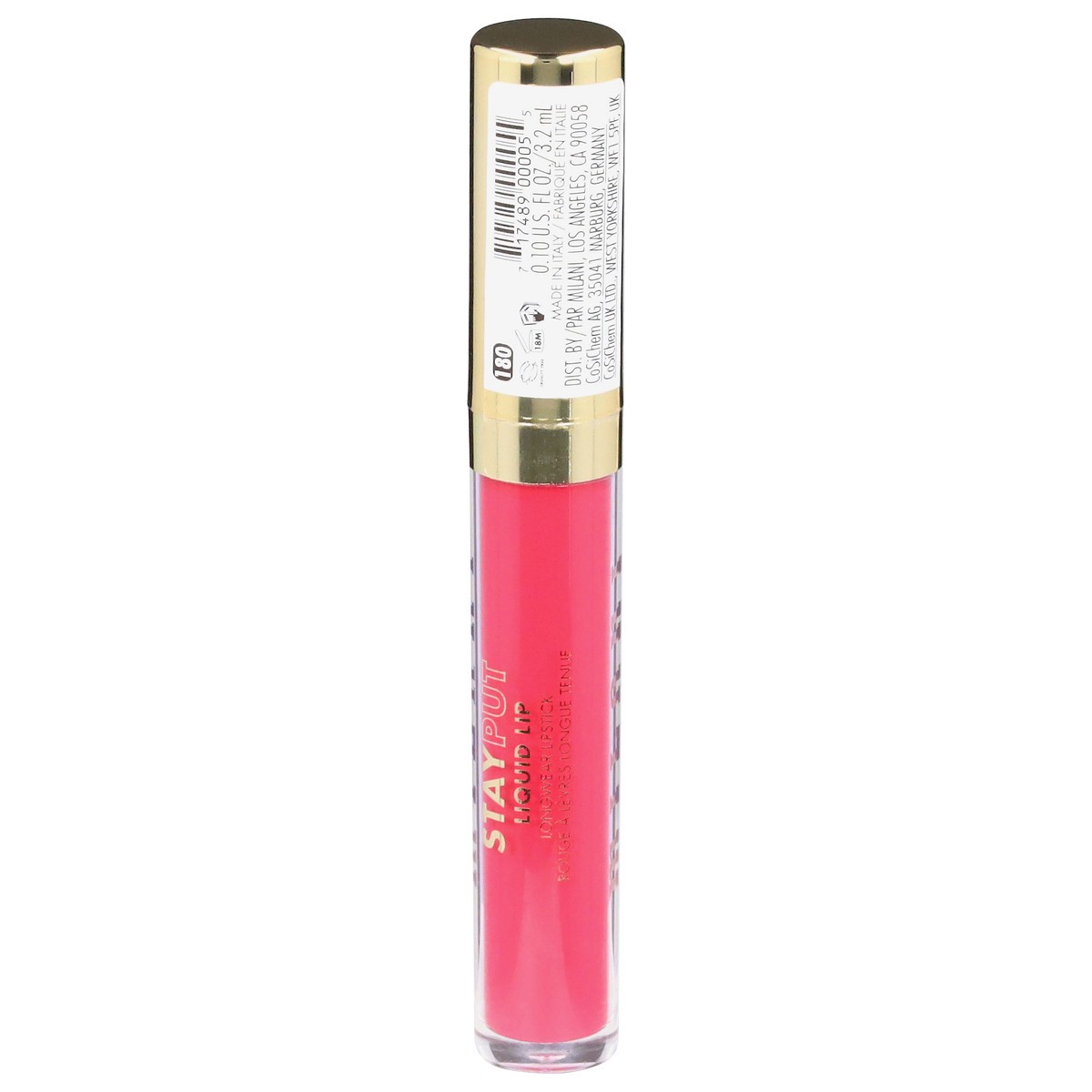 slide 2 of 12, Milani Stay Put 180 Main Character Liquid Up Longwear Lipstick 0.10 fl oz, 0.1 fl oz