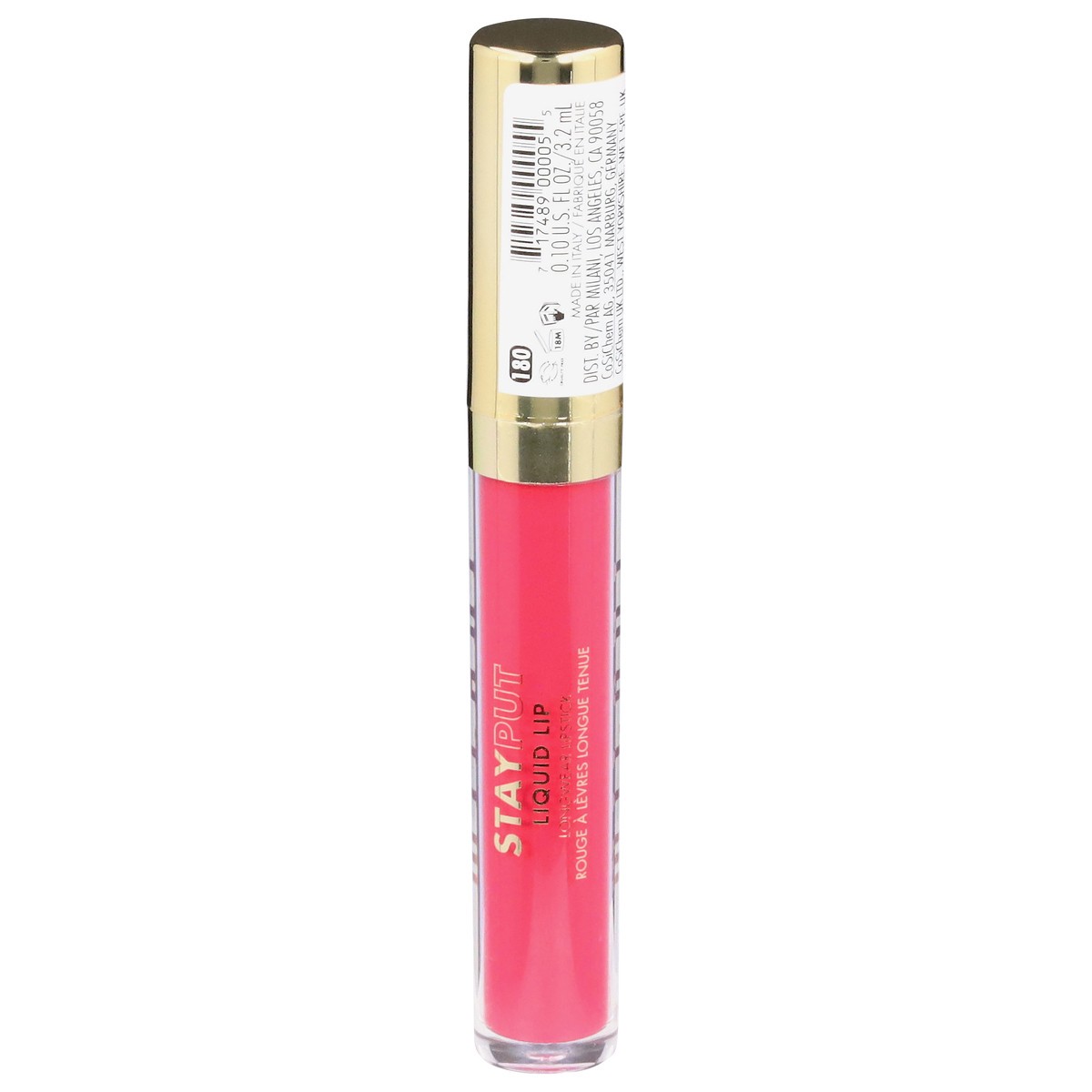 slide 1 of 12, Milani Stay Put 180 Main Character Liquid Up Longwear Lipstick 0.10 fl oz, 0.1 fl oz