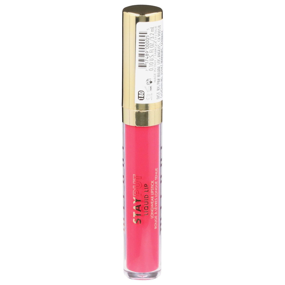 slide 5 of 12, Milani Stay Put 180 Main Character Liquid Up Longwear Lipstick 0.10 fl oz, 0.1 fl oz