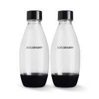slide 5 of 13, SodaStream Slim Bottles, black, 0.5 liter, 2 ct