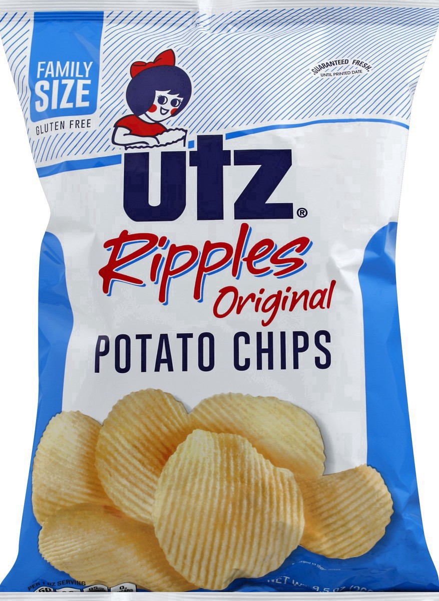 slide 17 of 26, Utz Potato Chips 9.5 oz, 9.5 oz