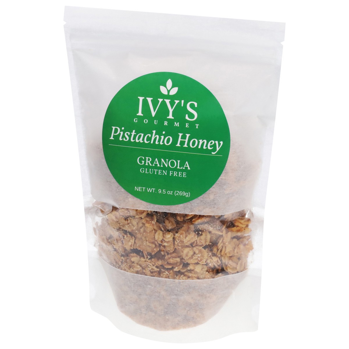 slide 2 of 4, Ivy's Gourmet Pistachio Honey Granola 9.5 oz, 9.5 oz