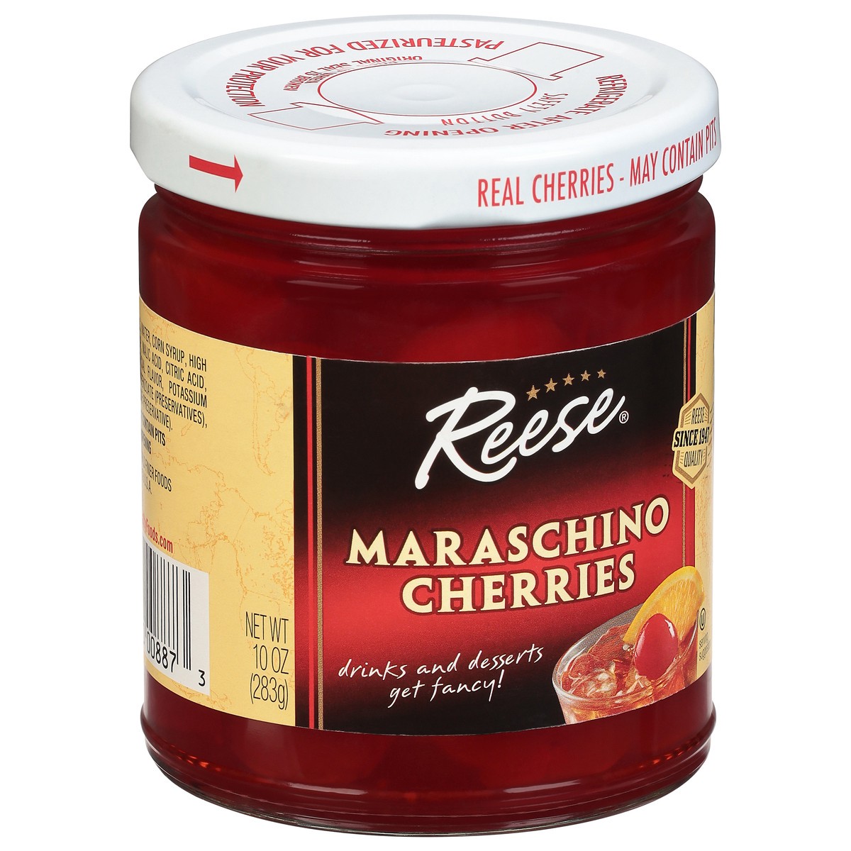 slide 6 of 9, Reese Maraschino Cherries 10 oz, 10 oz