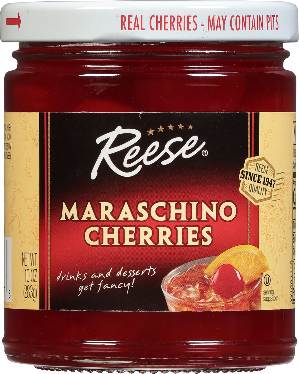 slide 3 of 9, Reese Maraschino Cherries 10 oz, 10 oz