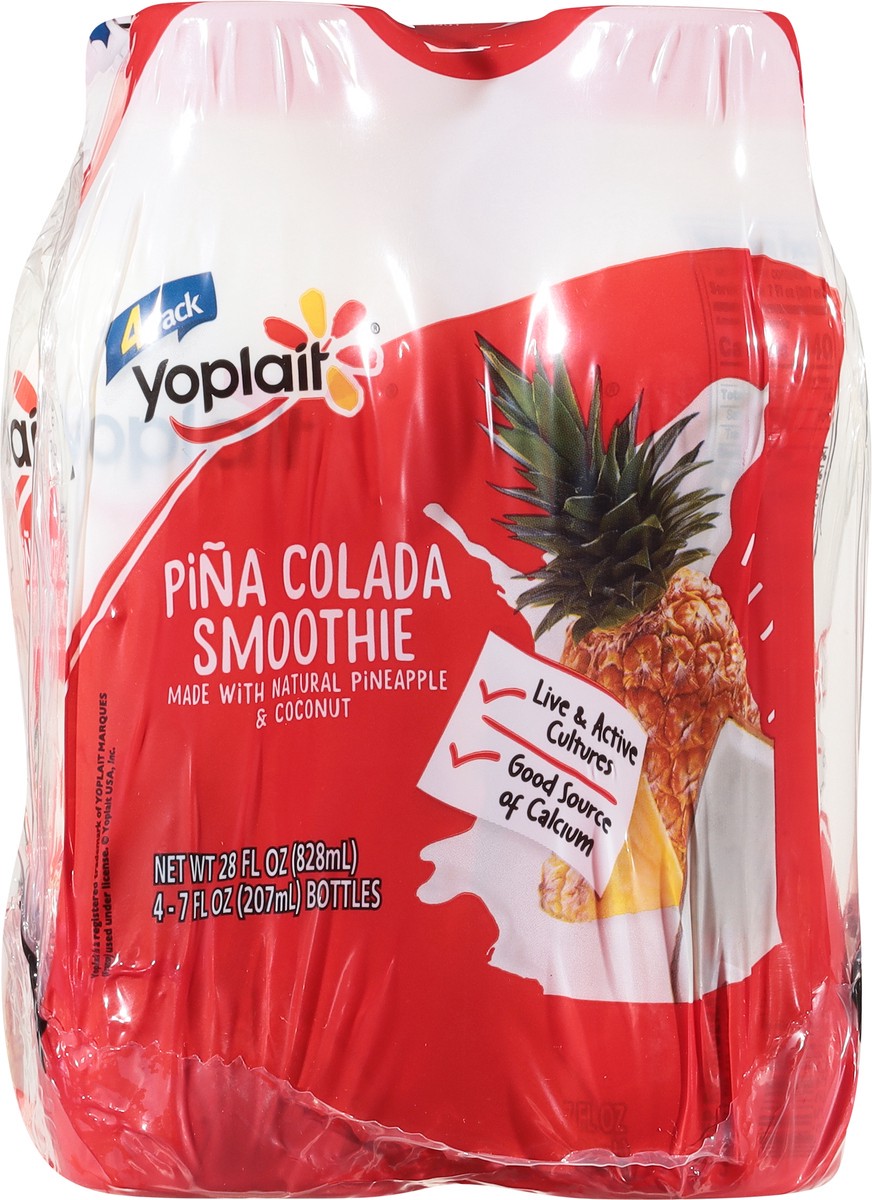 slide 8 of 9, Yoplait Pina Colada Smoothie 4 - 7 fl oz Bottles, 4 ct