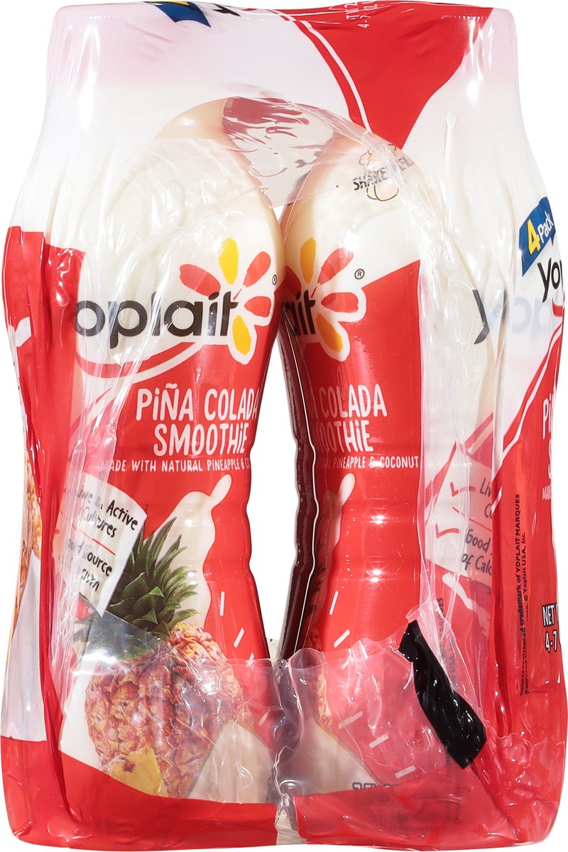 slide 3 of 9, Yoplait Pina Colada Smoothie 4 - 7 fl oz Bottles, 4 ct