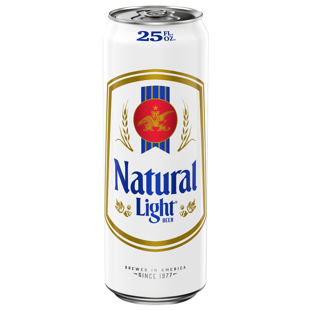 slide 1 of 2, Natural Light Beer 25 fl oz, 25 fl oz