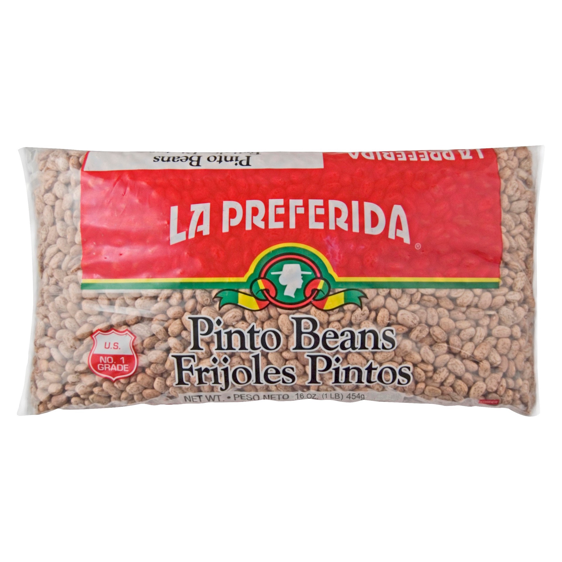 slide 1 of 2, La Preferida Pinto Beans, 16 oz