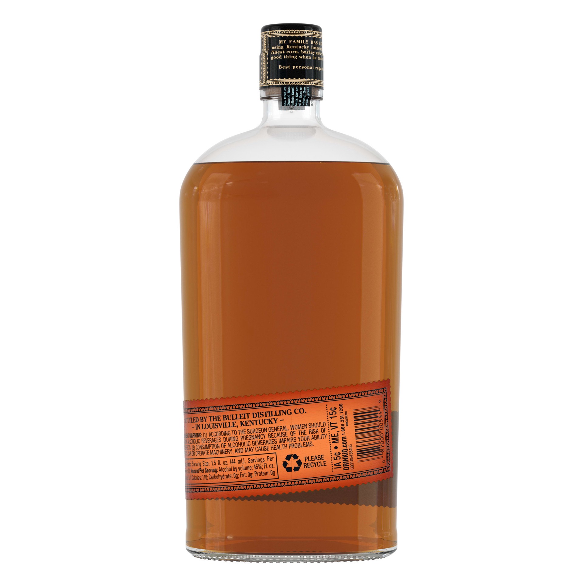 slide 4 of 4, Bulleit Bourbon Whiskey, 1 L, 1 liter