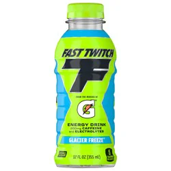 Fast Twitch Zero Sugar Energy Drink Glacier Freeze - 12 fl oz