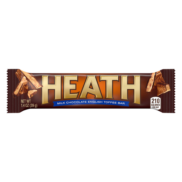slide 1 of 1, Heath Milk Chocolate English Toffee Candy Bar - 1.4 oz, 1.4 oz