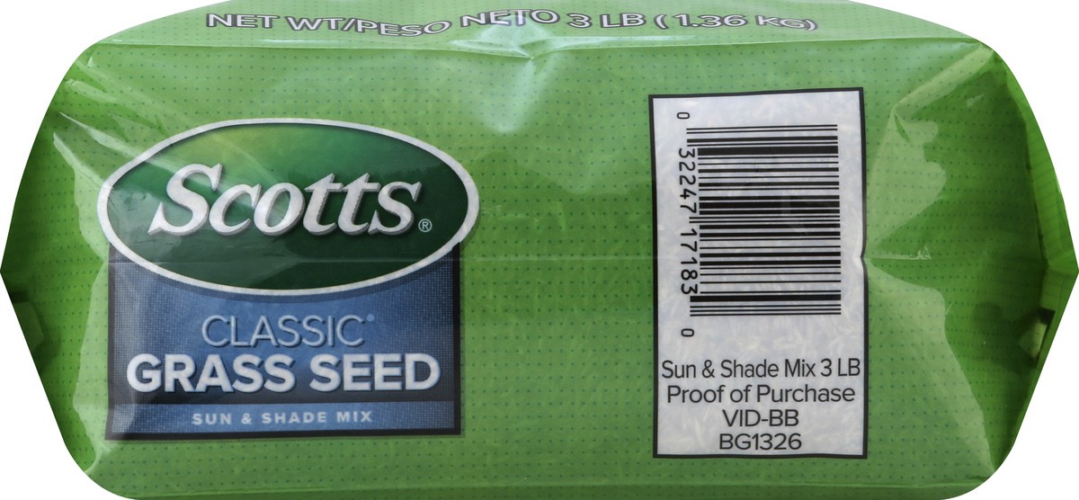 slide 3 of 3, Scott's Grass Seed 3 lb, 3 lb
