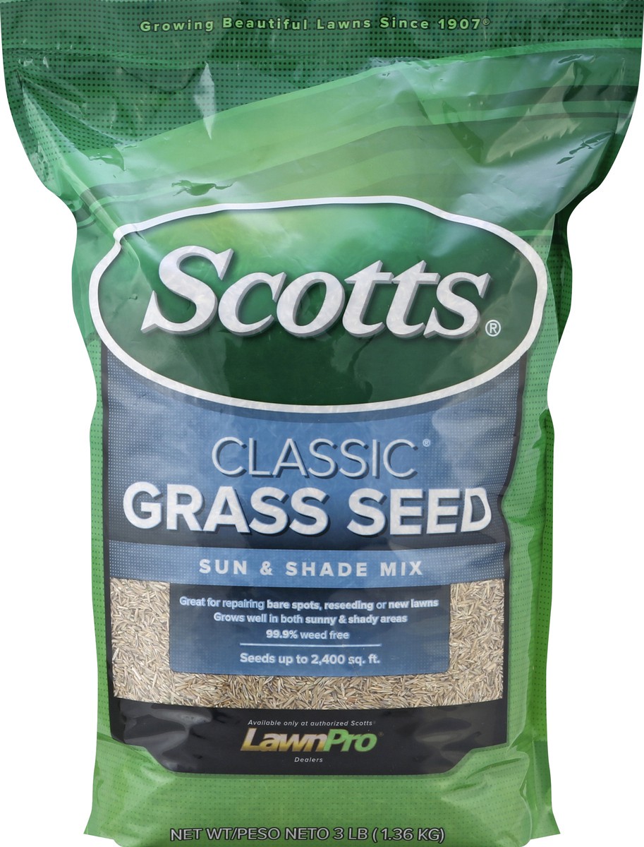slide 2 of 3, Scott's Grass Seed 3 lb, 3 lb