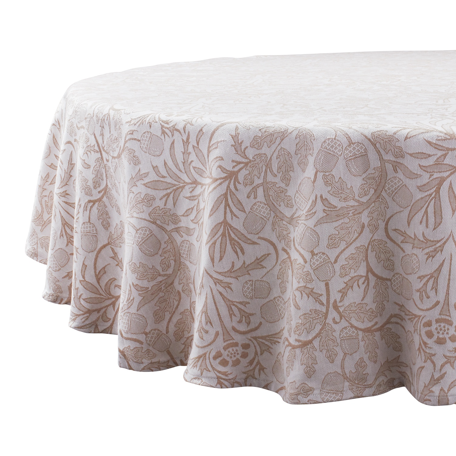 slide 1 of 1, Sur La Table Acorn Jacquard Tablecloths, 70 in