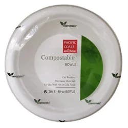 Pacific Coast Selections, Compostable Bowls, 20 Count