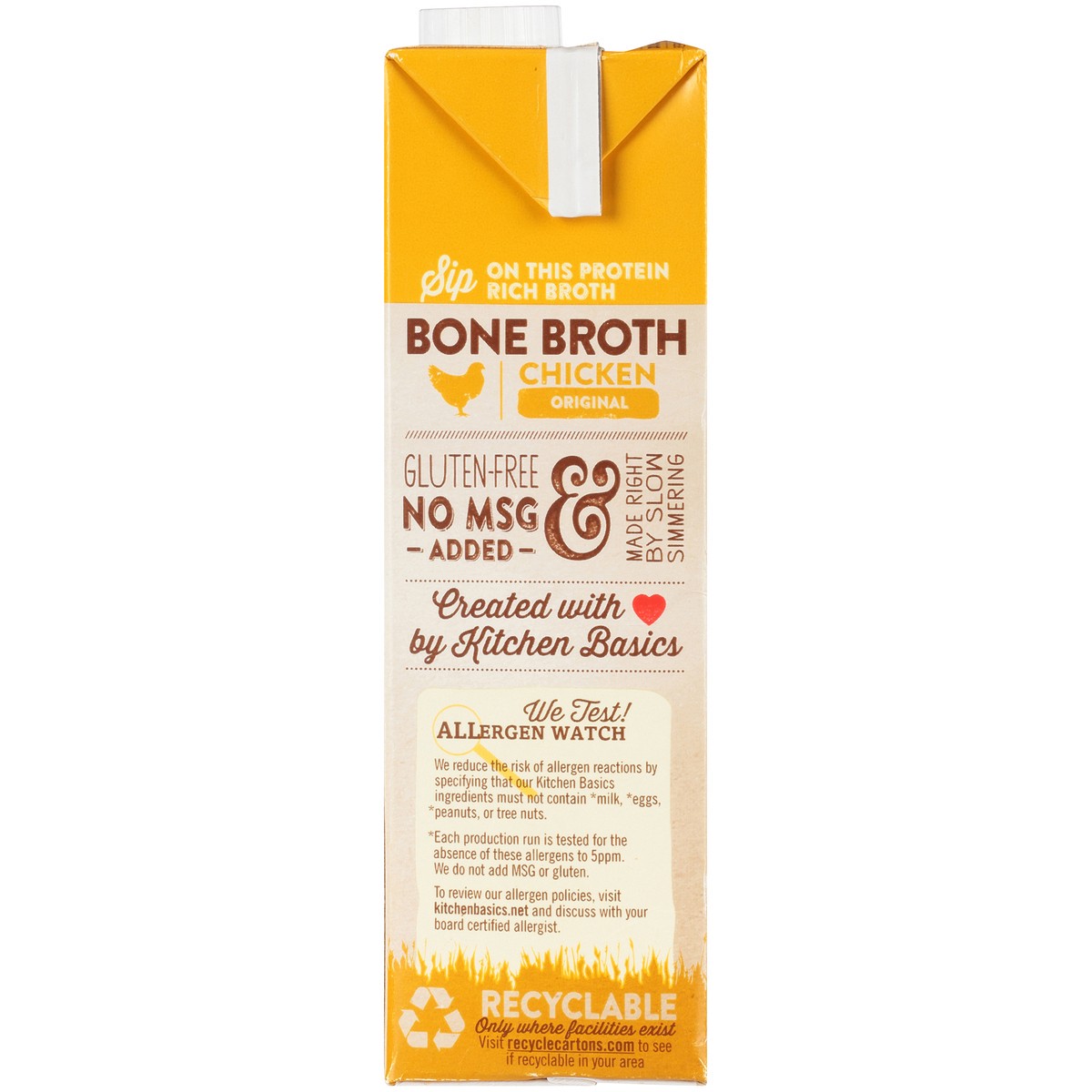 slide 2 of 9, Kitchen Basics Original Chicken Bone Broth, 32 fl oz, 32 fl oz