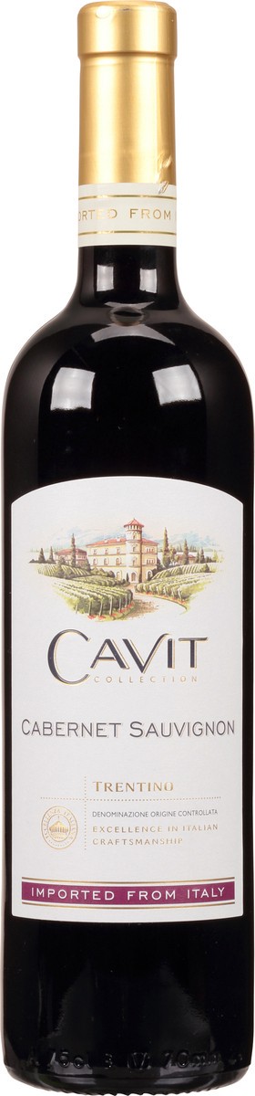 slide 4 of 7, Cavit Cabernet Trentino, 750 ml