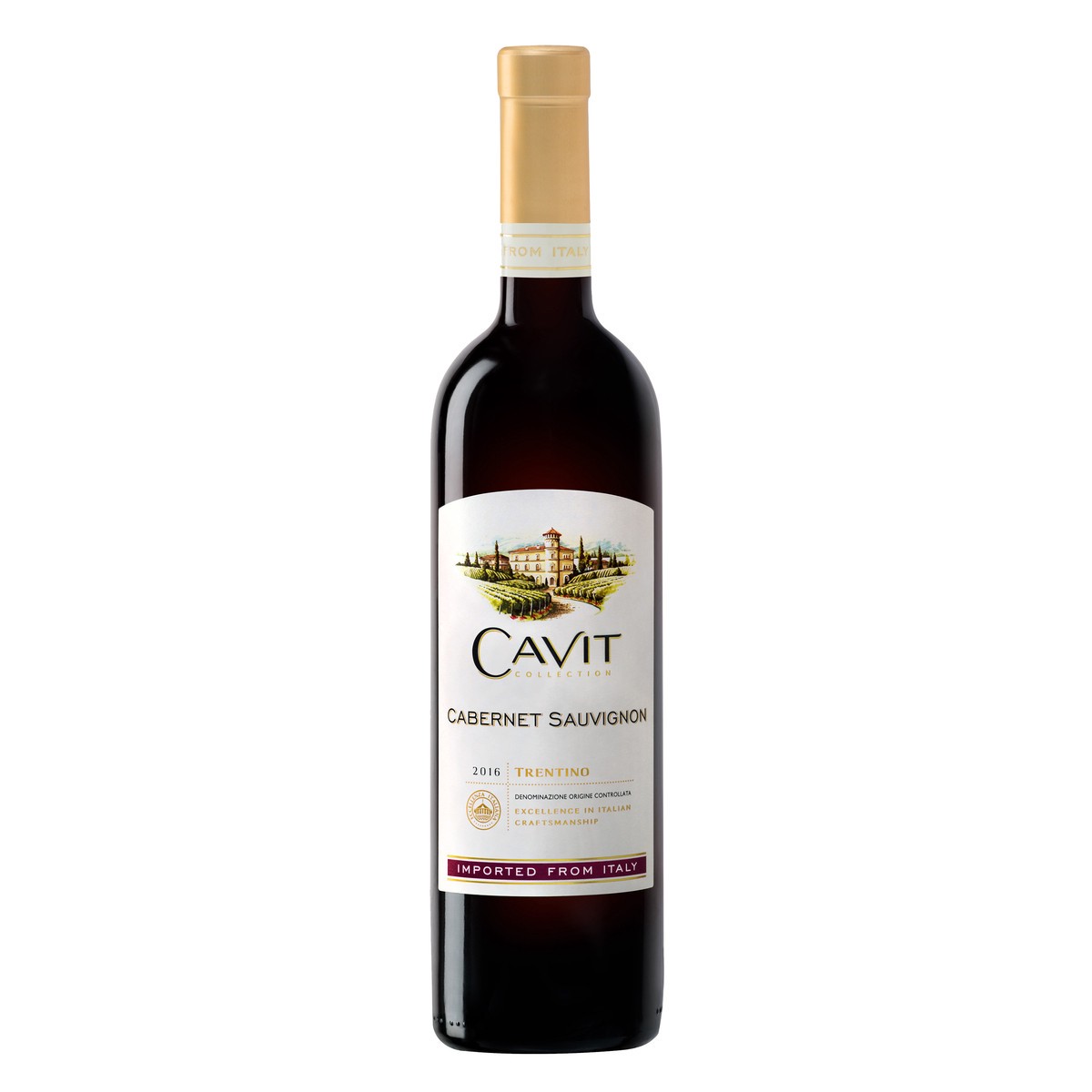 slide 1 of 7, Cavit Cabernet Trentino, 750 ml