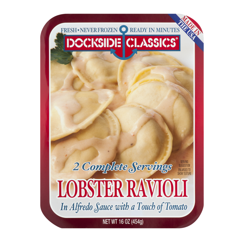 slide 1 of 4, Dockside Classics Ravioli Lobster, 16 oz