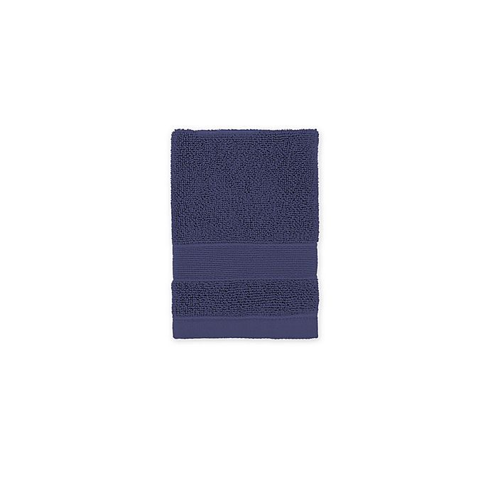 slide 1 of 1, Wamsutta Classic Turkish Washcloth - Navy, 1 ct