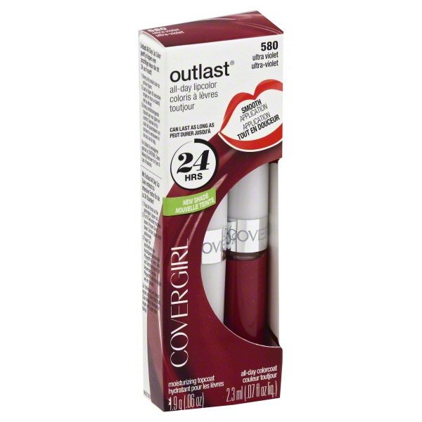 slide 1 of 1, Covergirl Outlast Ultra Violet Lipcolor, 1 ct