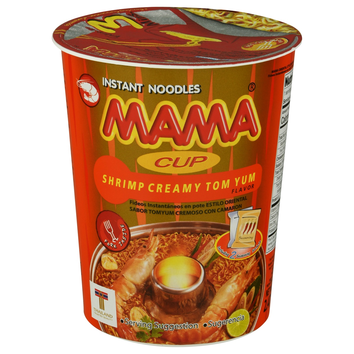 Get Mama Creamy Shrimp Tom Yum Noodle Cup Delivered