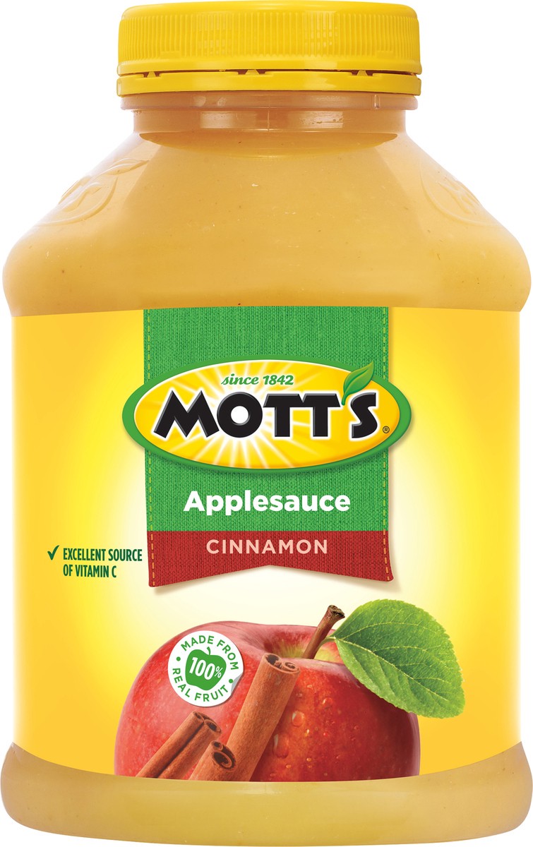 slide 1 of 6, Mott's Cinnamon Applesauce 48 oz, 48 oz