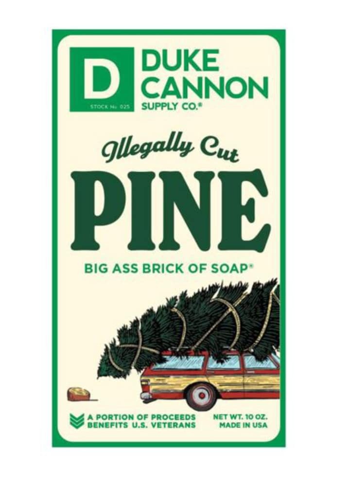 slide 1 of 1, D/Cannon Duke Cannon Illegally Cut Pine Soap - Ea, 1 ct