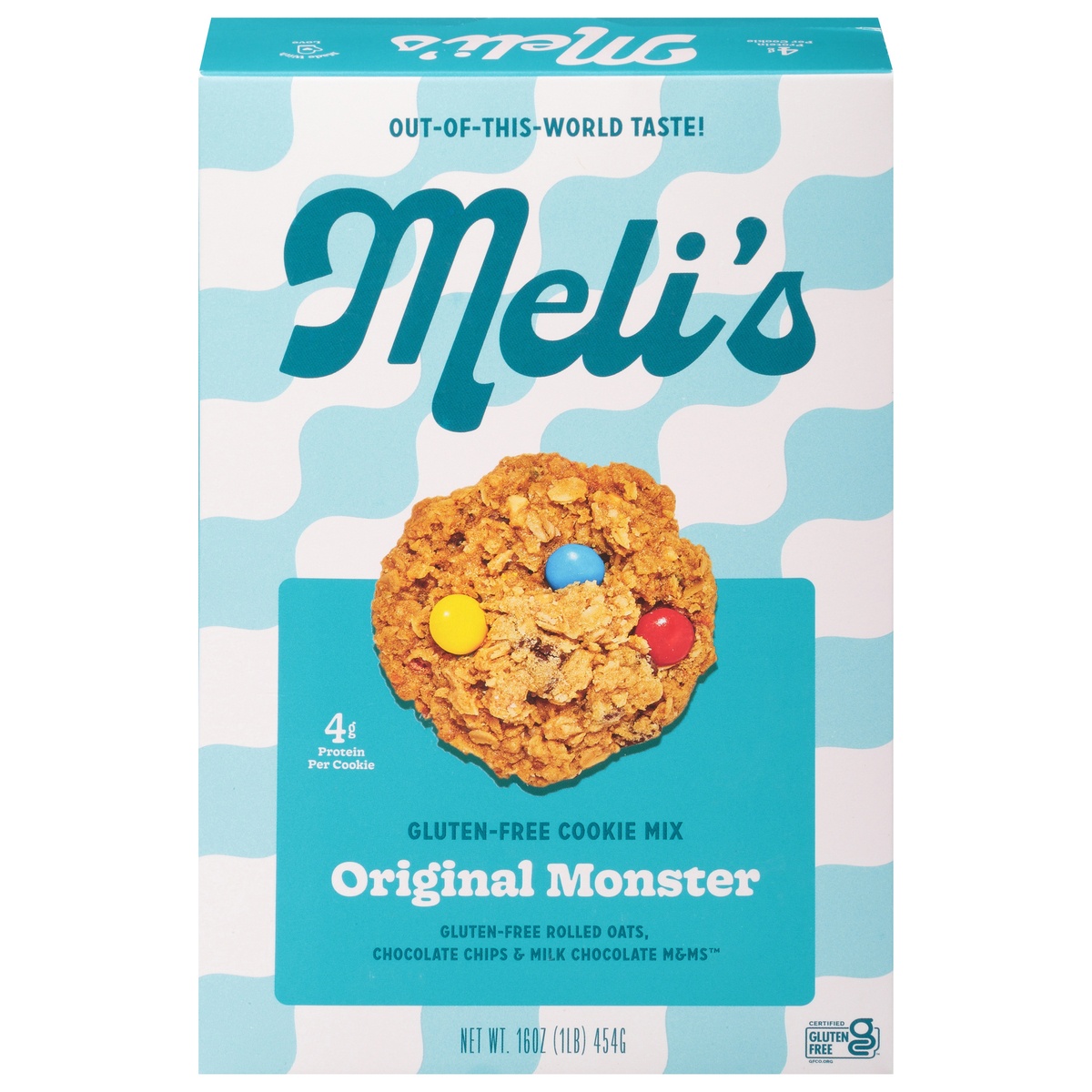 slide 1 of 5, Meli's Monster Cookies Original Gluten Free Mix, 16 oz