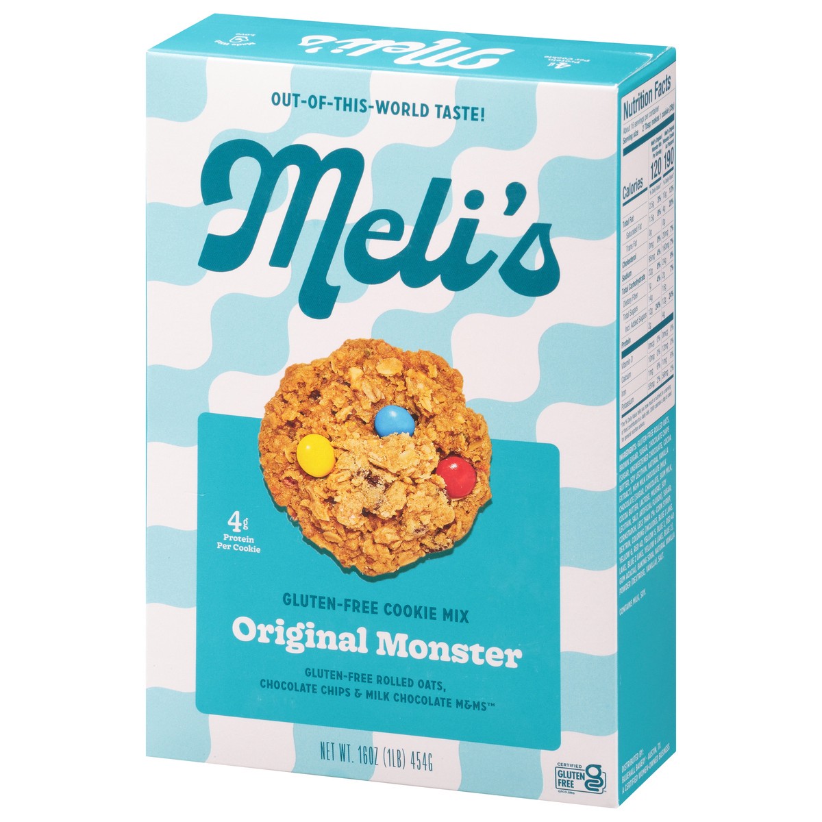 slide 5 of 13, Meli's Gluten-Free Original Monster Cookie Mix 16 oz, 16 oz