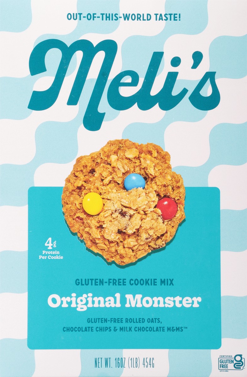 slide 10 of 13, Meli's Gluten-Free Original Monster Cookie Mix 16 oz, 16 oz