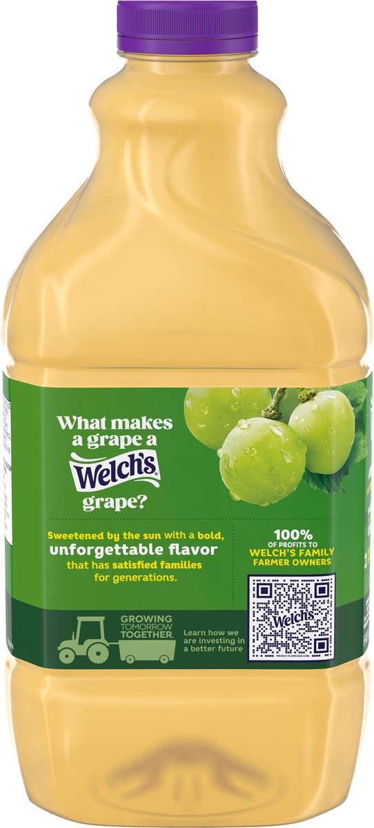 slide 3 of 5, Welch's 100% Grape Juice, White Grape, 64 fl Oz Bottle, 64 fl oz