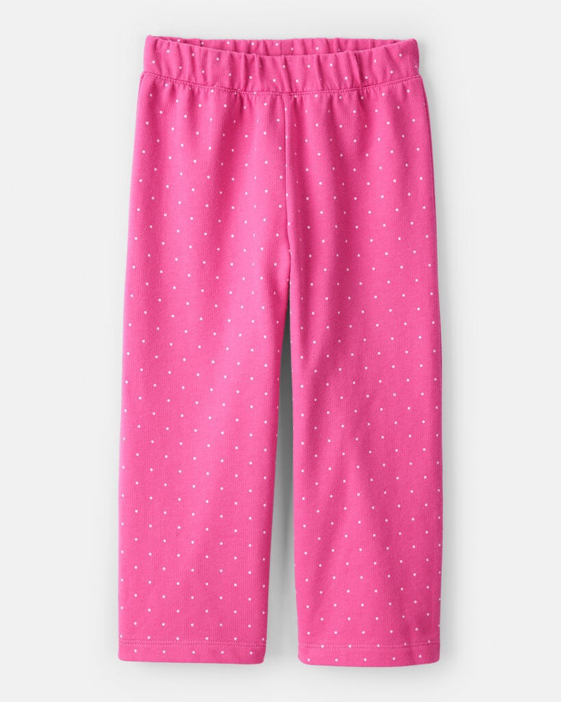 slide 2 of 3, Carter's Carters Toddler Girl Mini Icon French Terry Pullover & Pant Set - Pink Fuchsia 2T, 1 ct